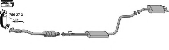 ERNST 250050 Exhaust System